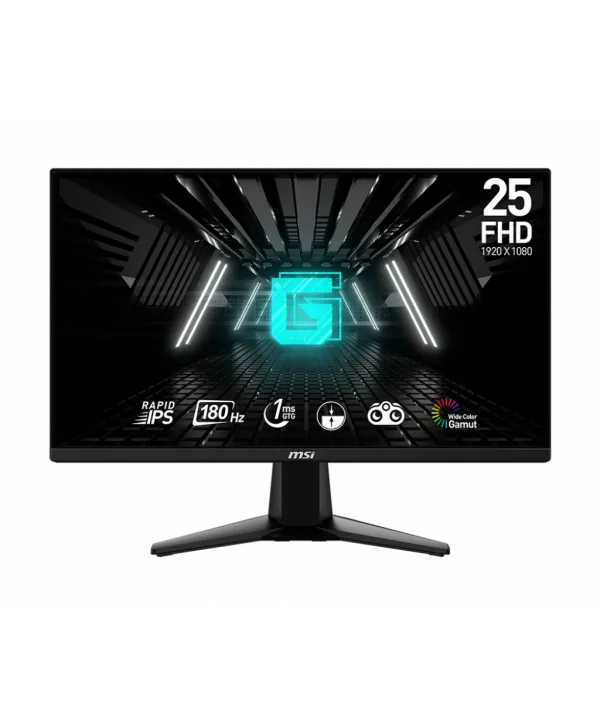 24.5 MSI G255F 1MS 180HZ FHD FLAT RAPID IPS FREESYNC GAMING