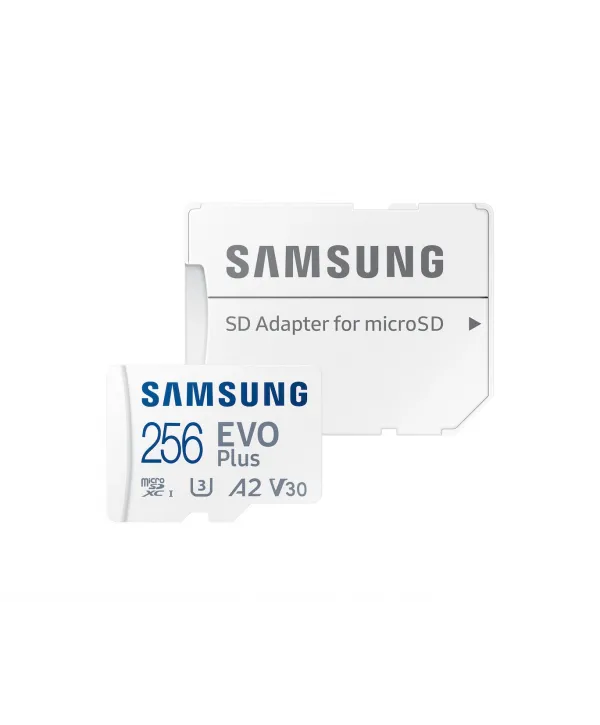 256GB SAMSUNG EVO PLUS MICROSDXC UHS-I U3 V30 A2 160MB/s MB-MC256SA/TR