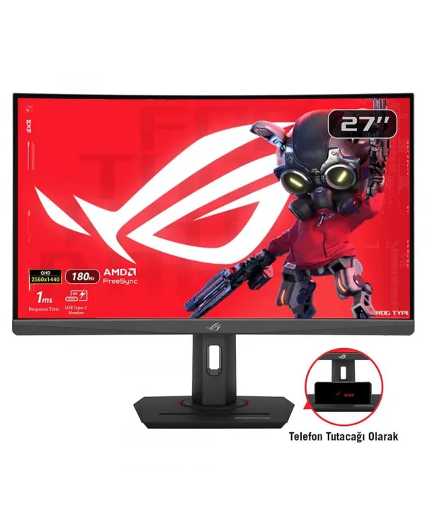 27 ASUS ROG STRIX XG27WCS 1MS 180HZ 2K WQHD FAST MONITOR