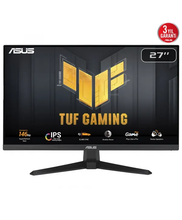 27 ASUS TUF GAMING VG279QE5A 1MS 146HZ MONITOR