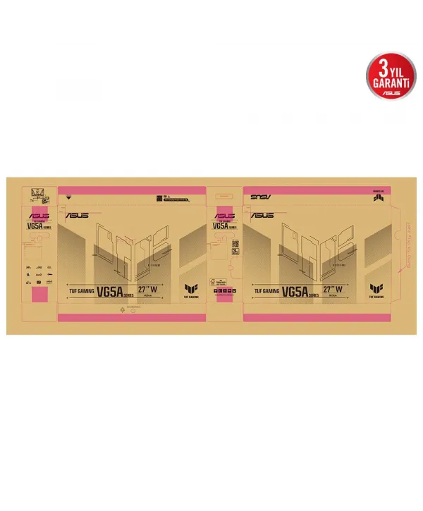 27 ASUS TUF GAMING VG279QM5A 240HZ 0.3MS FHD MONITOR