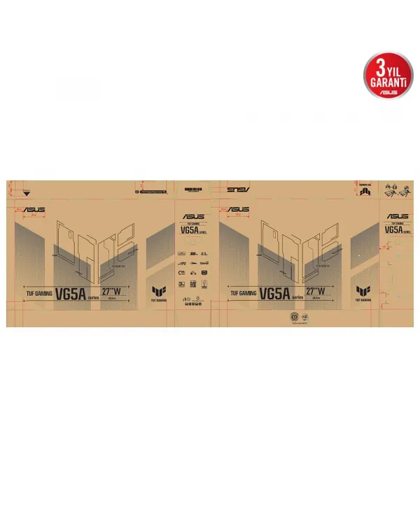 27 ASUS TUF GAMING VG27AQM5A 1MS 300HZ 2K MONITOR