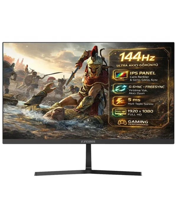 27 EZCOOL CORP EZP27 144Hz IPS MONITOR ( Sıfır Ölü Piksel Garantili)