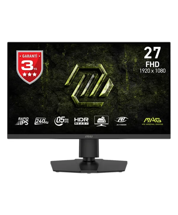 27 MSI MAG 272PF X24 0.5MS 240HZ IPS ADAPTIVE-SYNC PIVOT