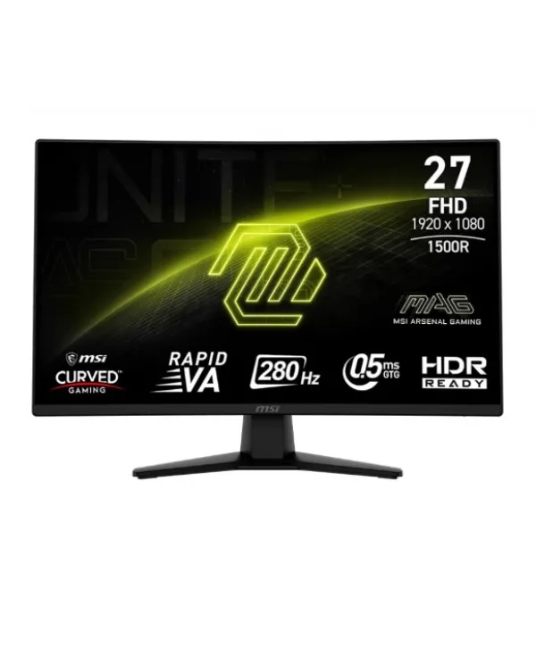 27 MSI MAG 274CXF 0.5MS 280HZ ADAPTIVESYNC FHD
