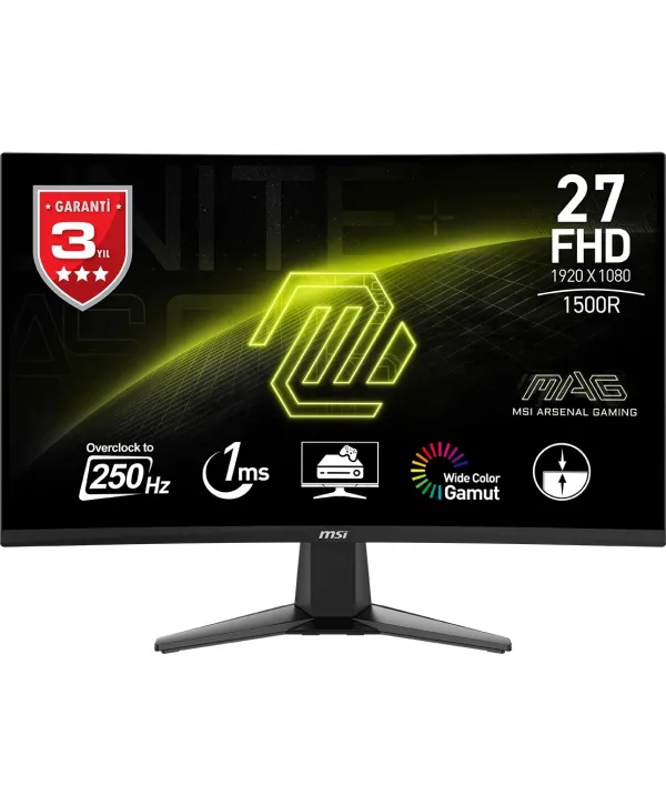 27 MSI MAG 27C6X VA FHD 1500R 1MS 250HZ CURVED