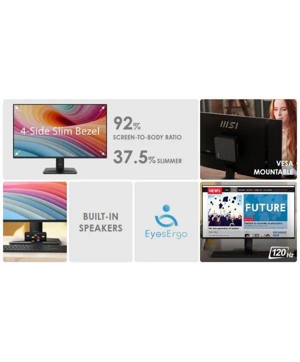 27 MSI PRO MP275 E2 1MS 120HZ IPS ADAPTIVE-SYNC