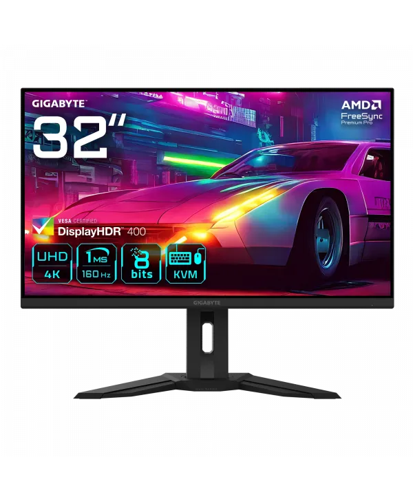 31.5 GIGABYTE M32UP 1MS 160HZ 4K UHD HDMI MONITOR