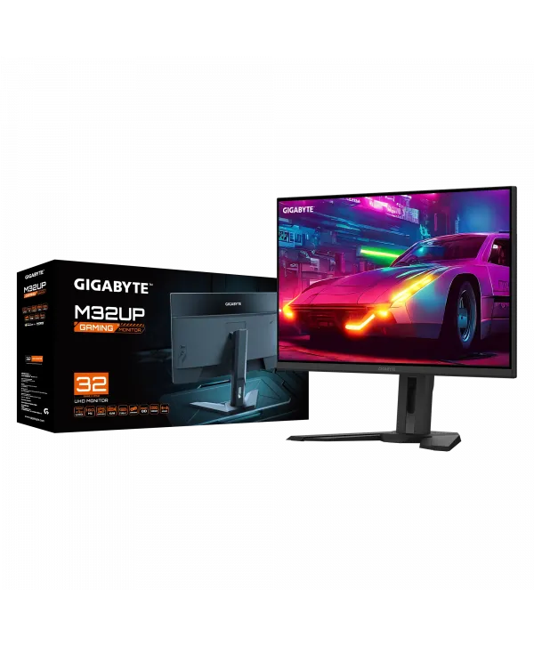 31.5 GIGABYTE M32UP 1MS 160HZ 4K UHD HDMI MONITOR