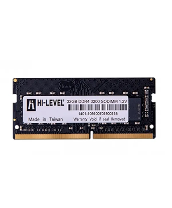 32GB DDR4 3200Mhz SODIMM 1.2V HLV-SOPC25600D4/32G HI-LEVEL