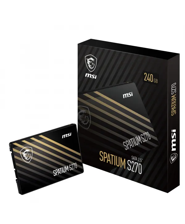 480GB MSI SSD SPATIUM S270 SATA 2.5 500/450MB/s