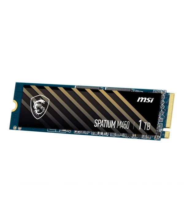 500GB MSI SPATIUM M450 PCIE 4.0 NVME M.2 V1 3000/2000MB/s