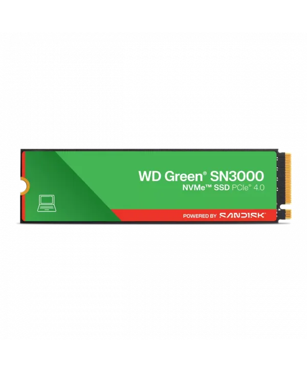 500GB WD GREEN M.2 NVMe SN3000 5000/4000MB/s WDS500G5G0E SSD
