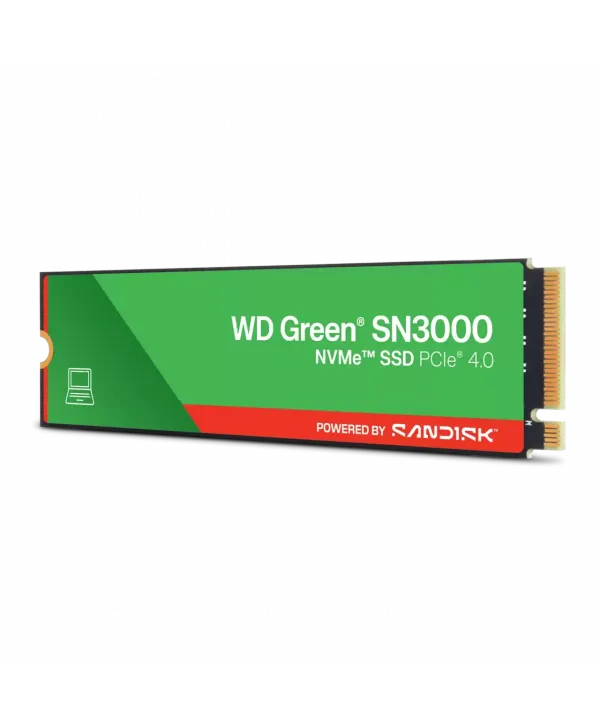 500GB WD GREEN M.2 NVMe SN3000 5000/4000MB/s WDS500G5G0E SSD