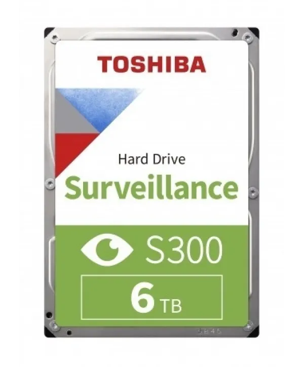 6TB TOSHIBA 5400RPM S300 SATA3 256MB 7/24 HDWT860UZSVA
