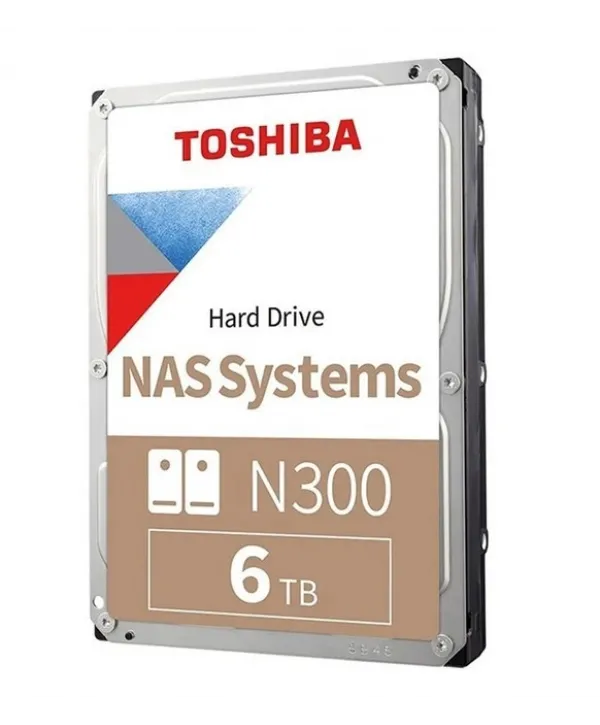 6TB TOSHIBA N300 7200RPM SATA3 512MB MN10ADA600S