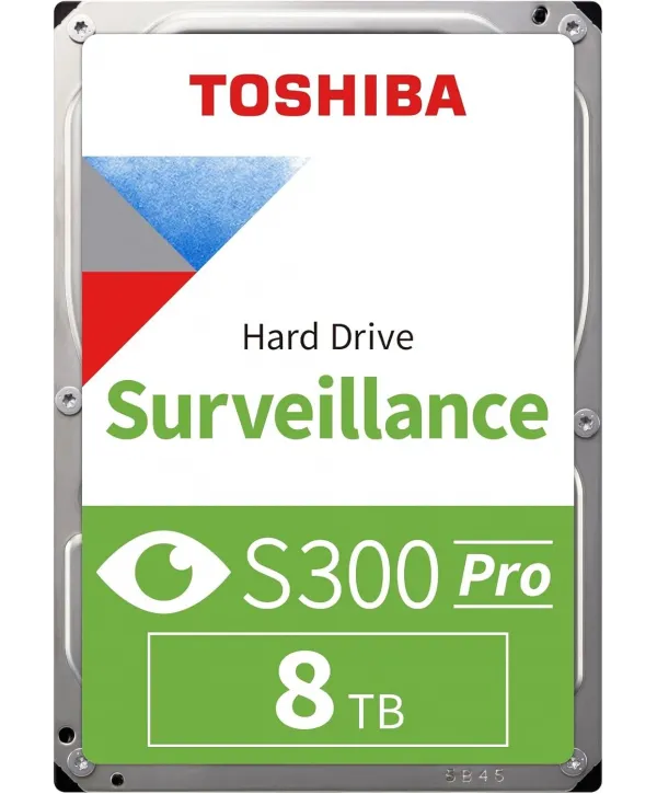 8TB TOSHIBA 7200RPM S300 SATA3 512MB MD10ADA800V