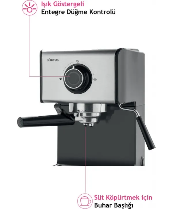 ALTUS AL 4933 ES ESPRESSO MAKINESI