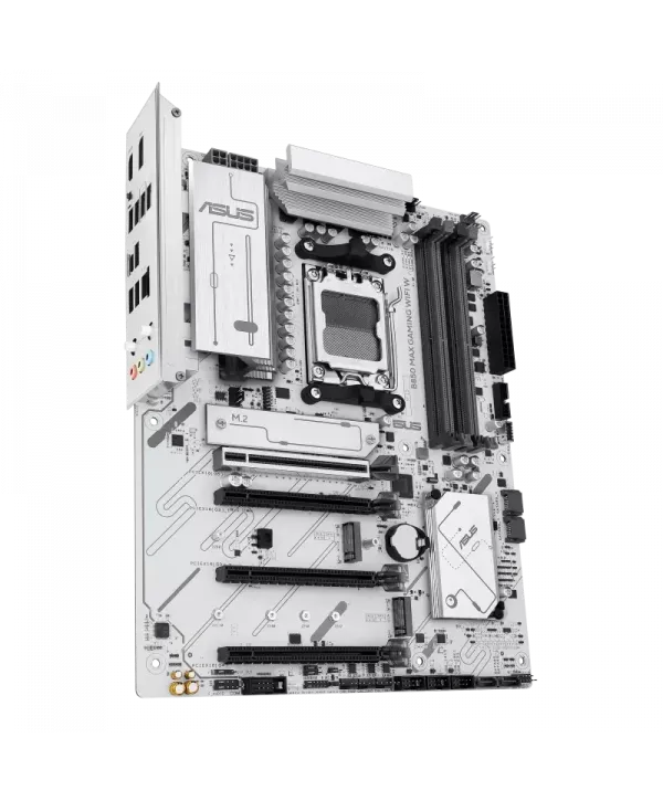 ASUS B850 MAX GAMING WIFI 7 AMD AM5 DDR5 ANAKART BEYAZ