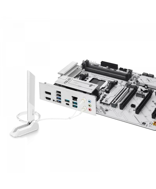 ASUS B850 MAX GAMING WIFI 7 AMD AM5 DDR5 ANAKART BEYAZ