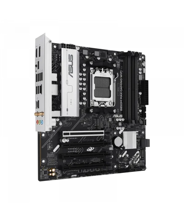 ASUS B850M MAX GAMING WIFI AM5 DDR5 8000MHZ(OC)  mATX HDMI ANAKART