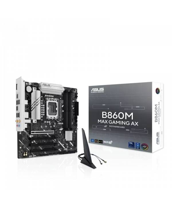 ASUS B860M MAX GAMING AX INTEL SOKET 1851 ANAKART