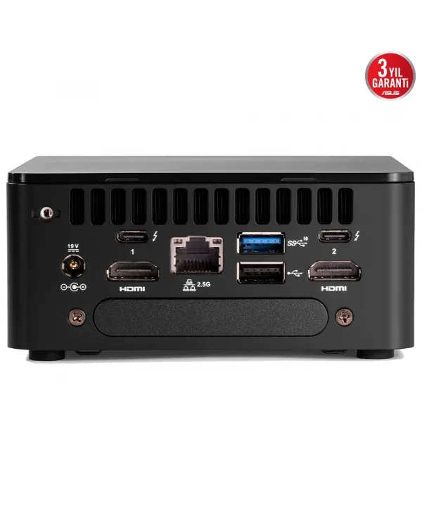 ASUS NUC12 Pro Tall Kit - RNUC12WSHI700002I - Intel® Core™ i7-1260P - Barebone (RAM Yok, Disc Yok)  FreeDOS Mini PC