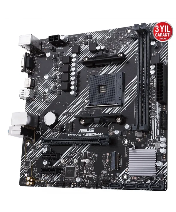 ASUS PRIME A520M-K DDR4 4600MHz VGA M.2 MATX AM4