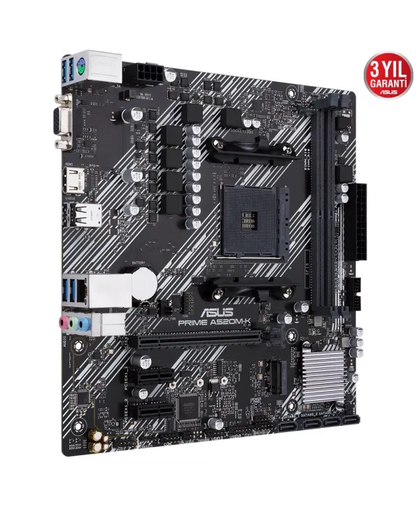 ASUS PRIME A520M-K DDR4 4600MHz VGA M.2 MATX AM4