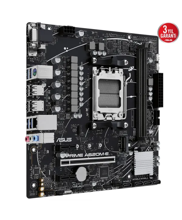 ASUS PRIME A620M-E-CSM DDR5 M.2 HDMI mATX AM5