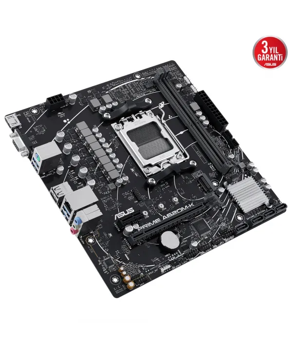ASUS PRIME A620M-K DDR5 6400+(OC) HDMI VGA M.2 AM5