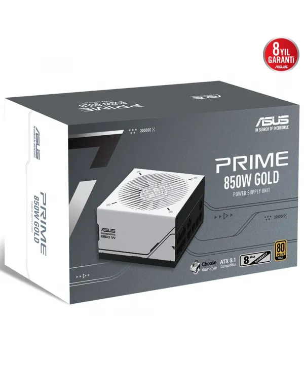 ASUS PRIME AP-850G 80+ GOLD 850W PCIe 5.1 ATX 3.1