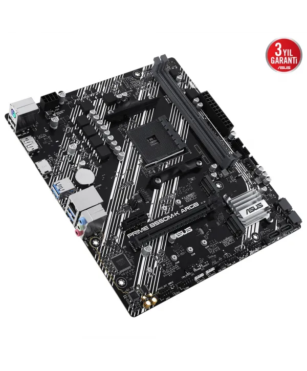 ASUS PRIME B550M-K ARGB DDR4 5100MHz mATX M.2 AMD HDMI DP AM4