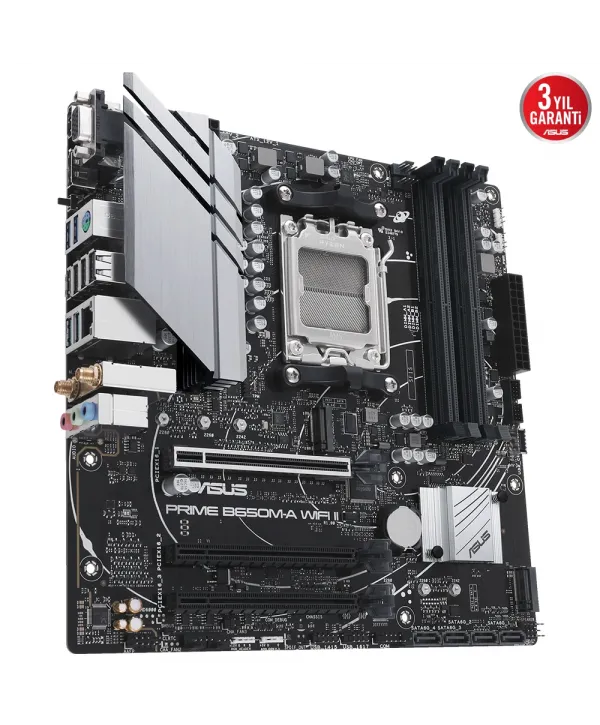 ASUS PRIME B650M-A WIFI II DDR5 6400Mhz(OC) M.2 mATX AM5