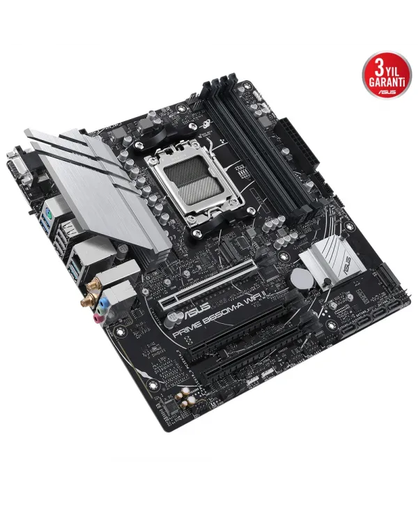 ASUS PRIME B650M-A WIFI II DDR5 6400Mhz(OC) M.2 mATX AM5
