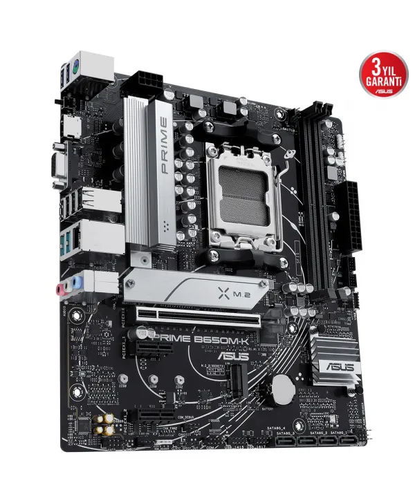 ASUS PRIME B650M-K DDR5 6400+(OC) HDMI VGA M.2 AM5