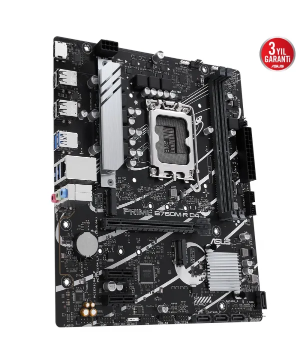 ASUS PRIME B760M-R D4 INTEL B760 SOKET 1700 DDR4