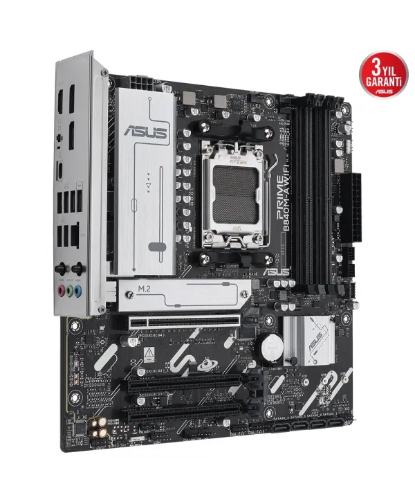 ASUS PRIME B840M-A WIFI AMD  DDR5 mATX ANAKART