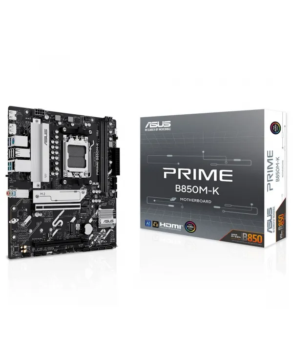 ASUS PRIME B850M-K AM5 DDR5 8400MHZ(OC) HDMI mATX ANAKART