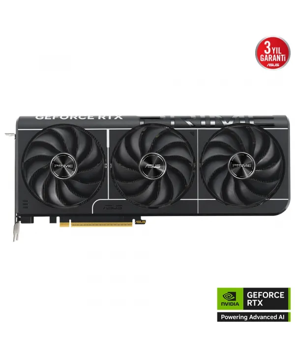 ASUS PRIME GEFORCE RTX 5070 Ti 16GB PRIME-RTX5070TI-O16G GDDR7 OC EDITION 256 BIT GAMING EKRAN KARTI