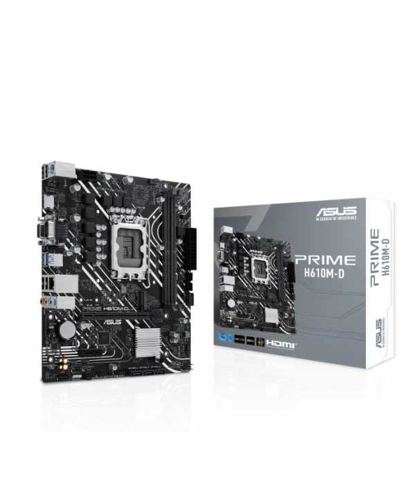 ASUS PRIME H610M-D DDR5 5600MHz M.2 HDMI mATX 1700p