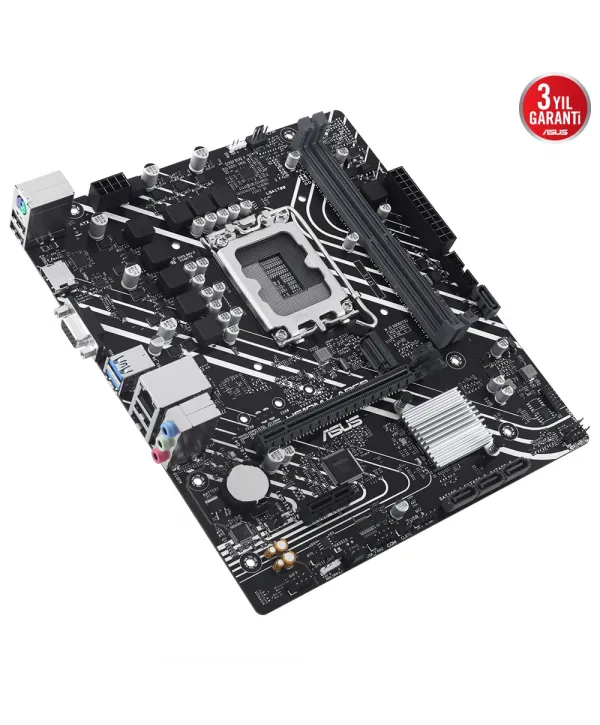 ASUS PRIME H610M-K ARGB DDR5 5600MHz M.2 HDMI VGA mATX 1700p