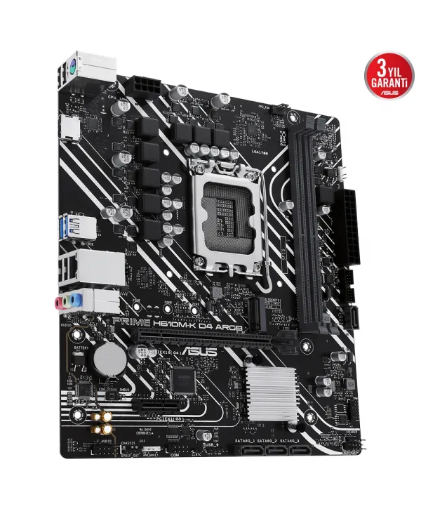 ASUS PRIME H610M-K D4 ARGB DDR4 3200MHZ MATX