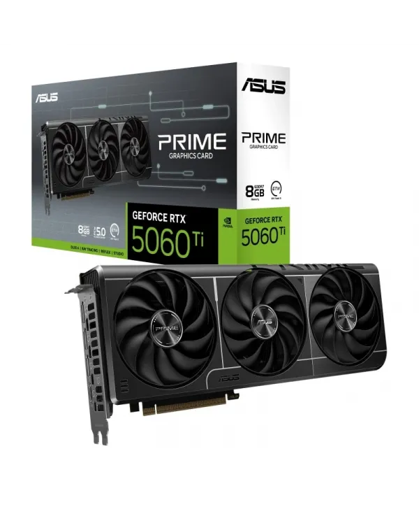 ASUS PRIME-RTX5060TI-O8G  8GB DDR7 128BIT 3xDP HDMI EKRAN KARTI