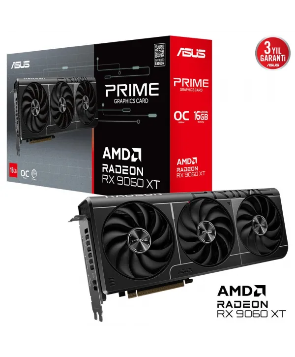 ASUS PRIME-RX9060XT-O16G AMD RADEON 128BIT 16G VGA