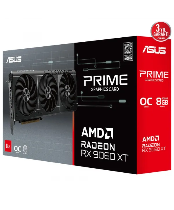 ASUS PRIME-RX9060XT-O8G 128BIT 8G VGA