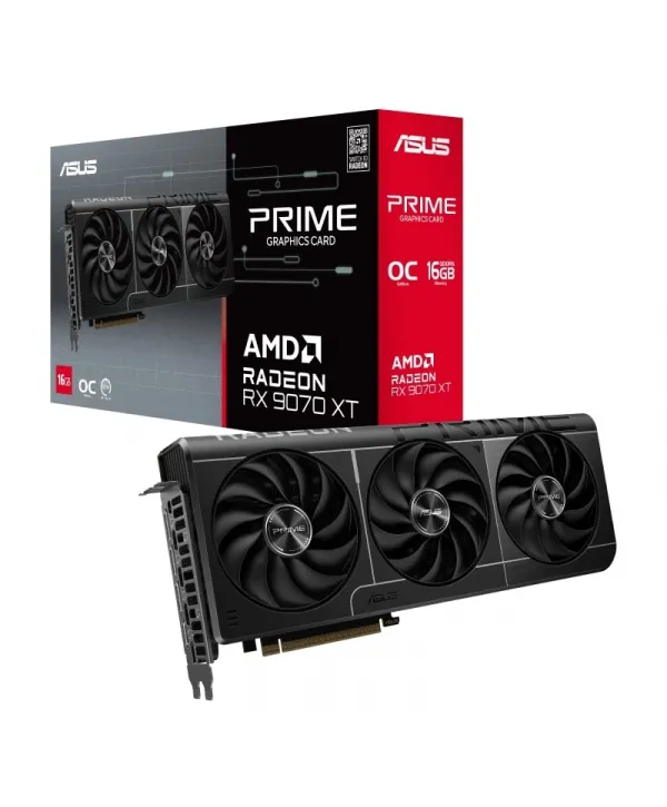 ASUS-PRIME-RX9070XT-O16G-AMD-RADEON-RX 9070 XT-16G