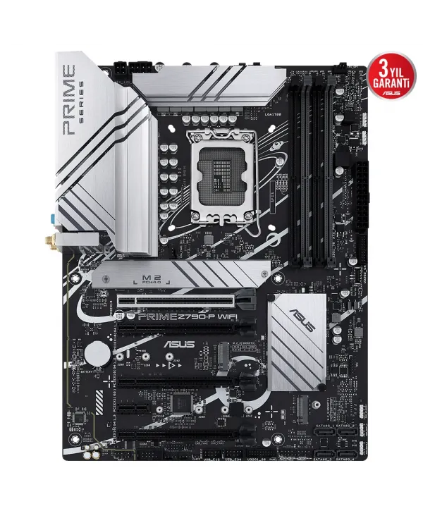 ASUS PRIME Z790-P WiFİ 7200Mhz(OC) DDR5 M.2 ATX 1700p