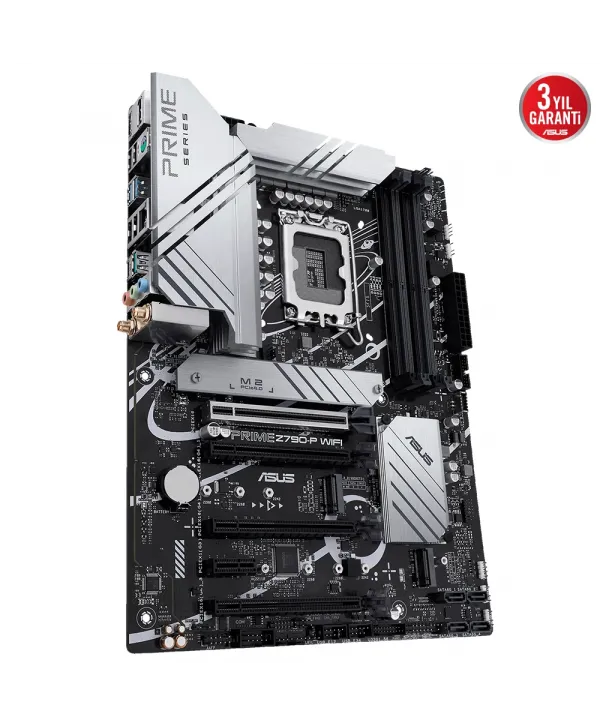 ASUS PRIME Z790-P WiFİ 7200Mhz(OC) DDR5 M.2 ATX 1700p