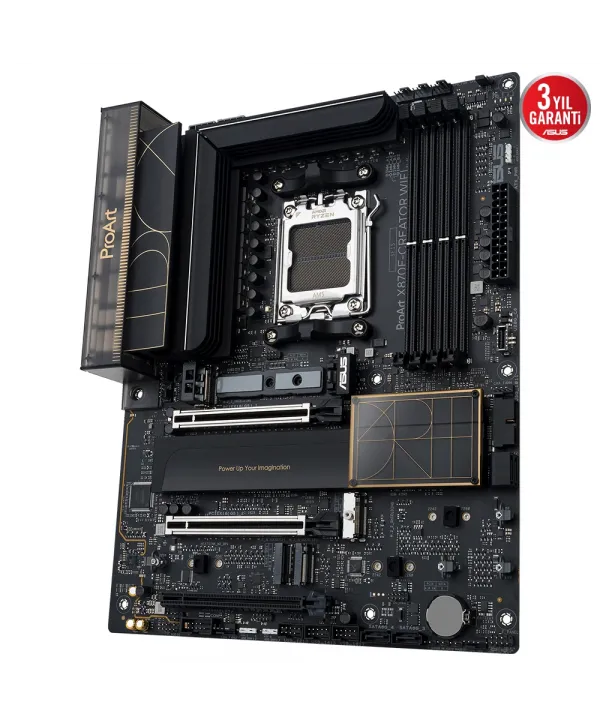 ASUS PROART X870E-CREATOR WIFI AMD X870E Soket AM5 DDR5 8000+(OC)MHz ATX